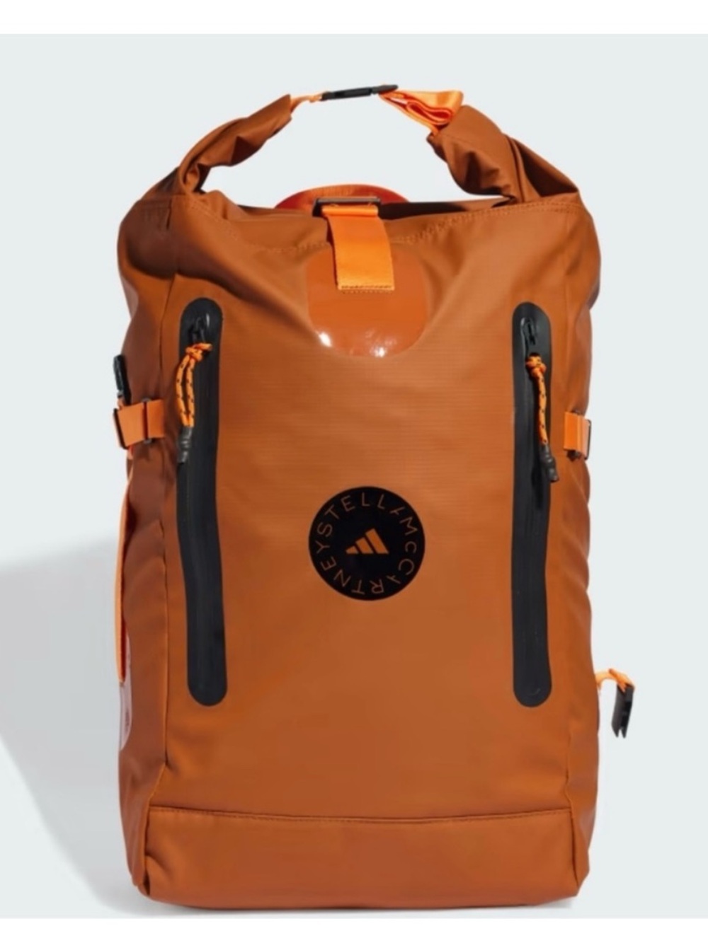 Adidas by Stella McCartney Dark Caramel Burnt Orange Backpack